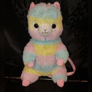 Official Amuse Alpacasso Pastel Rainbow Backpack